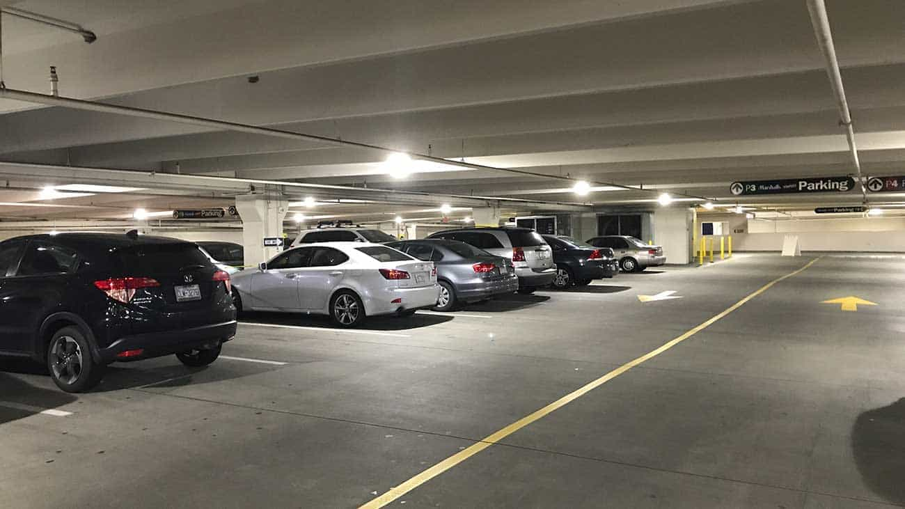 Parking Garage Creampie